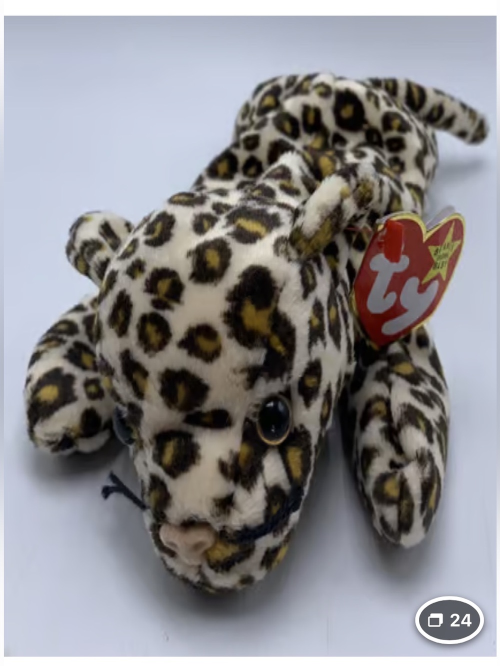 Ty Beanie McDonald’s Toy: Freckles the Leopard